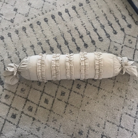 Other - Farmhouse Ruffle Lumbar Pillow